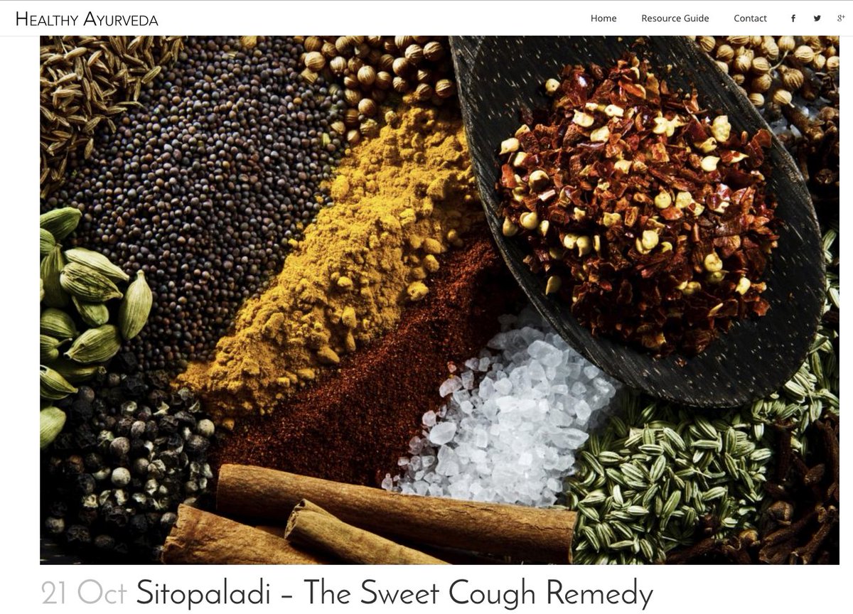 VedicSage's tweet photo. @KeralaTourism Excellent! Also consider #Sitopaladi.
Click Here ~> https://t.co/jBeXvf6SUx #Health #Ayurveda https://t.co/3ZUGf6EZta