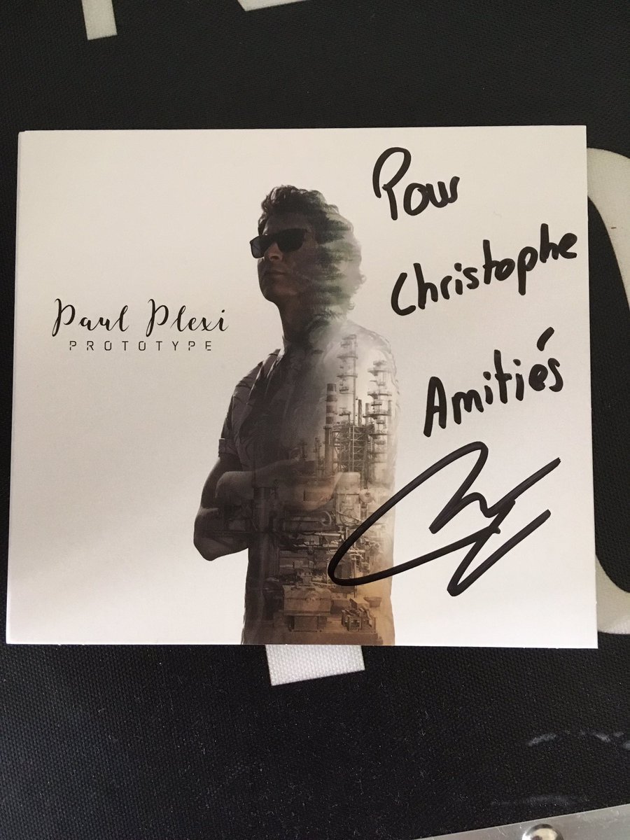 chris713705's tweet photo. @PaulPlexi5 Merci pour la dédicace. Album magnifique ! Et quelle voix !!! Qui me rappelle un peu Bashung https://t.co/VXdxFsZC5W