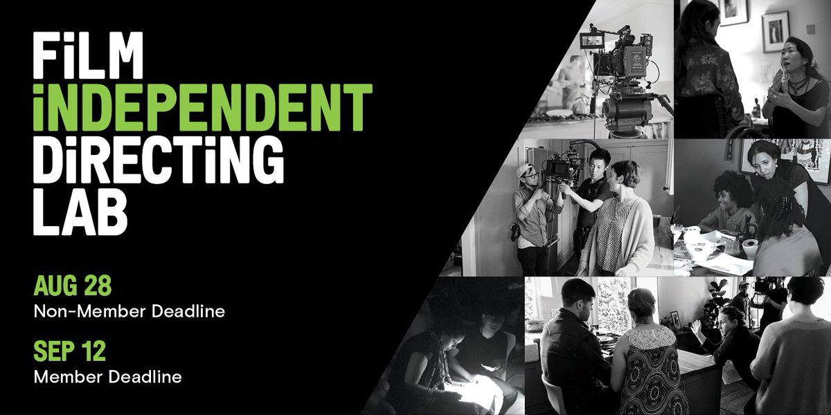 What's your story? What's your vision? Submit to the Directing Lab by August 28: bit.ly/2tyGIJu.