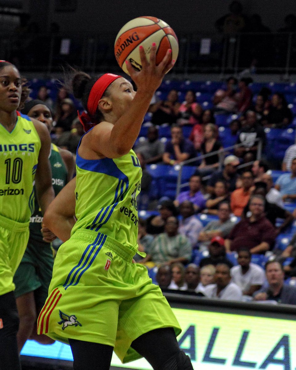 urbansportsblog's tweet photo. AP on the fast break for @DallasWings had 10 pts off the bench in win over @seattlestorm adding a Wings section in gallery @tjsarlingtontx https://t.co/hNKBQOBLFN
