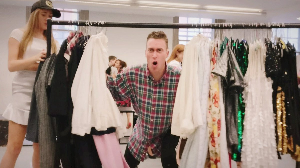 Christian loves shopping for a bargain! <a href="/WAGS_Musical/">WAGS!Musical</a> #urdang #newmusicaltheatre #bargain