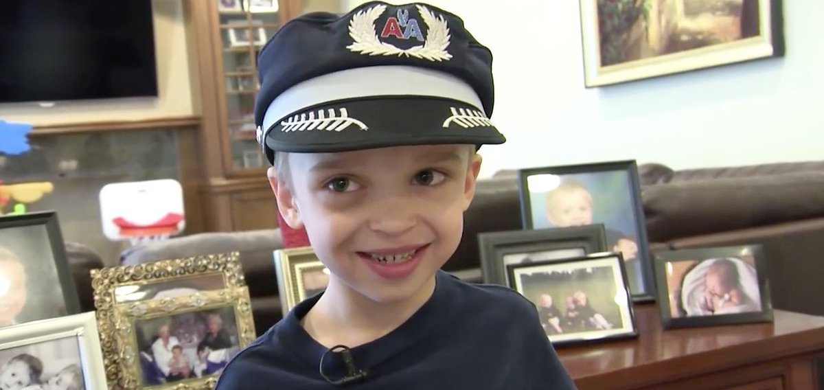 LiveandLetsFly's tweet photo. Heartwarming: 7-Year Old Becomes AA Pilot - https://t.co/wSgIzZRytN https://t.co/8ix6U6cIGb