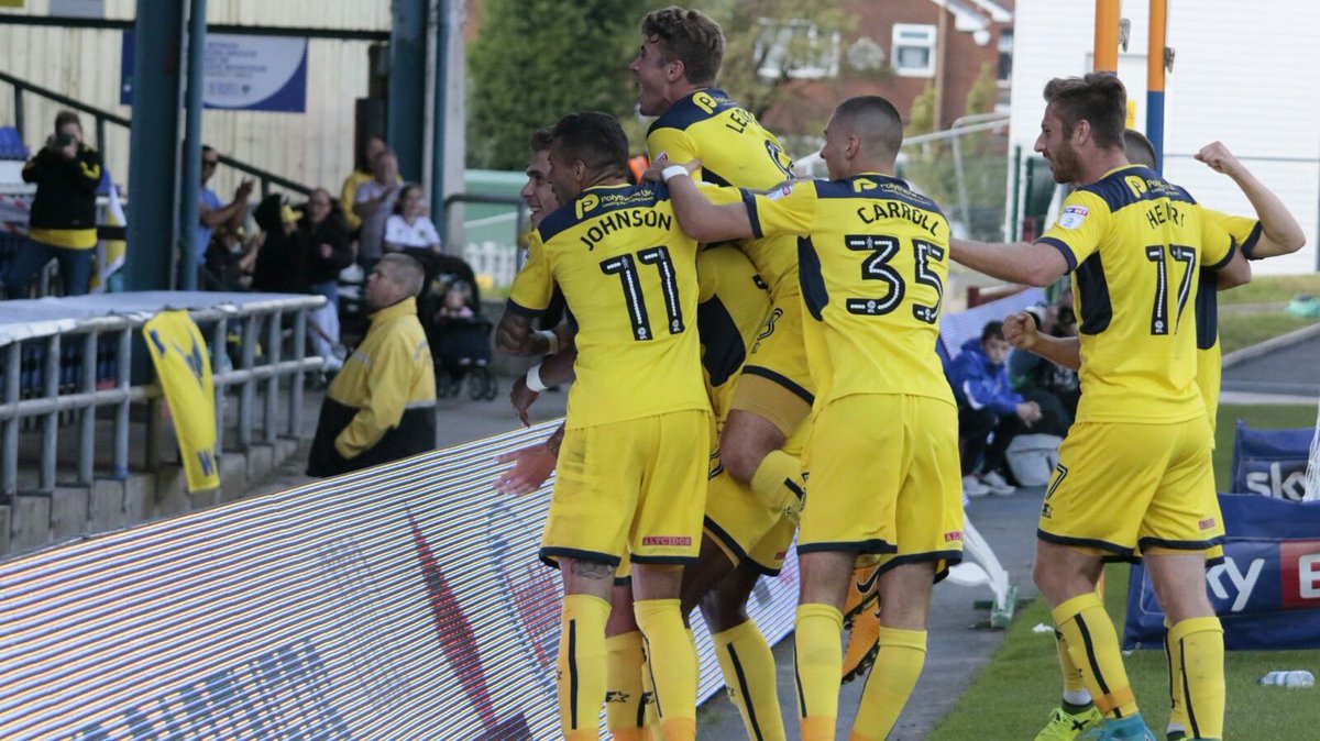 pepclotet's tweet photo. Couldn't have asked for a better start. Still a lot to improve on but glad to see a team effort get the win for our great away fans. #OUFC https://t.co/g3vXcn30QE