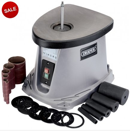 NEW STOCK - OLD PRICE! #Save over £35.00 on Draper Tools​ Bench Mounted Bobbin / Spindle Sander, STILL only £99.99!
buff.ly/2vw95rY