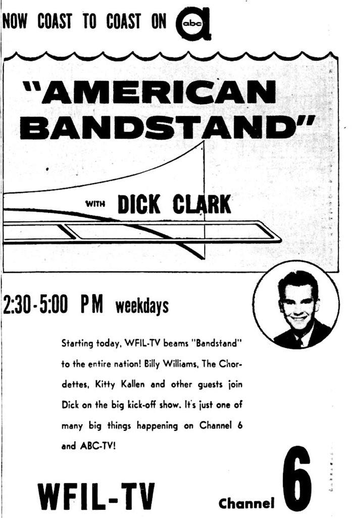 Image result for american bandstand network tv debut