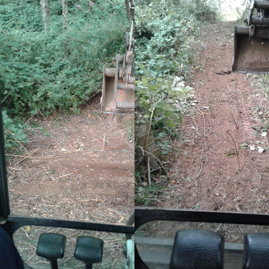 VE7JJW's tweet photo. Some people relax by reading a book. I relax when I am building new ATV trails. #bobcat # excavator #roadbuilding #quadtrails https://t.co/AKJxAz95Vy