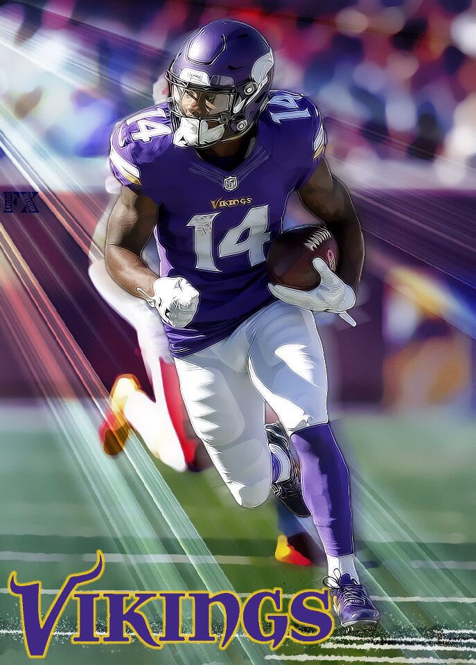 LightWriterFX's tweet photo. How many yards is Diggs gonna get this year?? @zesty_vikings @Vikings @VikingsNews @news_vikings @stefondiggs https://t.co/LhdtvOTpQC