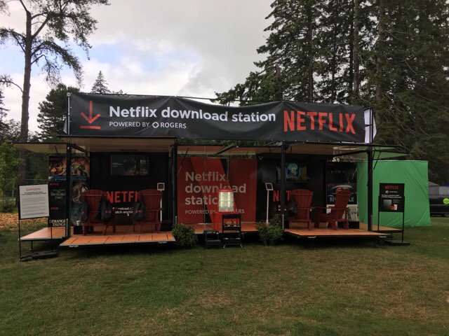 taz_michael's tweet photo. Come on by the Craft Beer Fest in Bracebridge, while you're there Download you're fav Netflix show! #DownloadStation https://t.co/hjWTyC6TI6