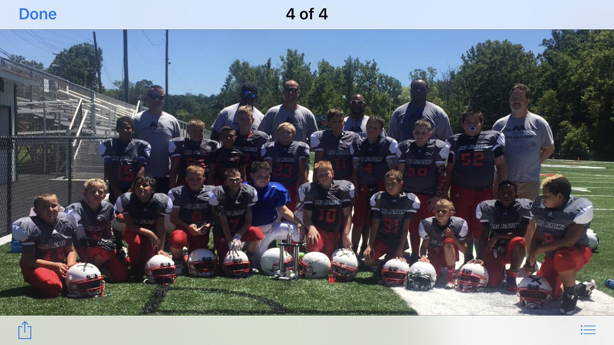 MAD_Academy's tweet photo. MADDawg 9u get the season started in a big way in Knoxville today by beating Carter Youth 9u 24-16! #GoMAD #HigherGoals #HarderWork https://t.co/bFDoDbi4TV