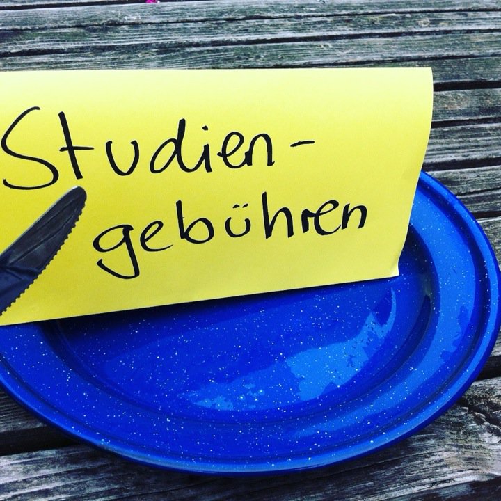NoStudyFees's tweet photo. Heute im Mittagsmenü bei #fzs58: Austausch zu #Studiengebühren und Aktionen #whatthefee #Campusmaut https://t.co/UvfGXw2QOD