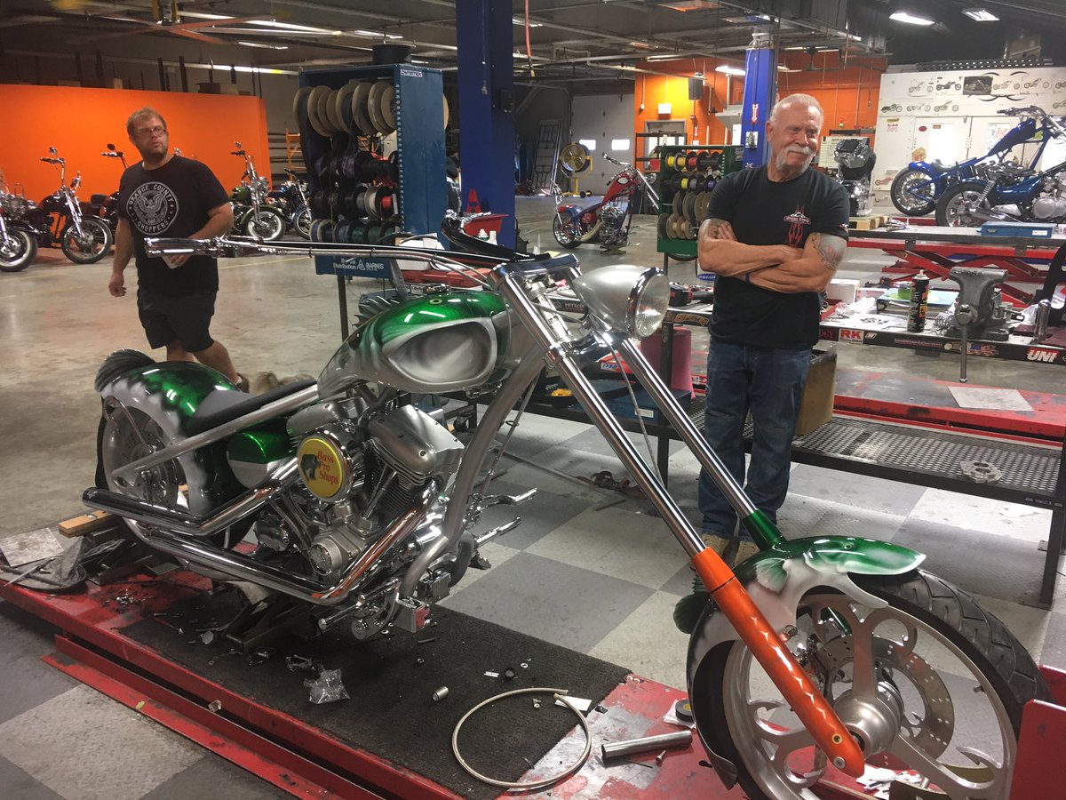 Chopper I built at Occ for bass pro shop