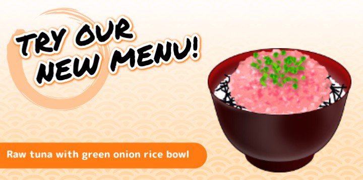 fedoracyndi's tweet photo. I developed "Raw tuna with green onion rice bowl" #akerusoft
https://t.co/09mmd5M6Jx https://t.co/l7FOkaHNUg