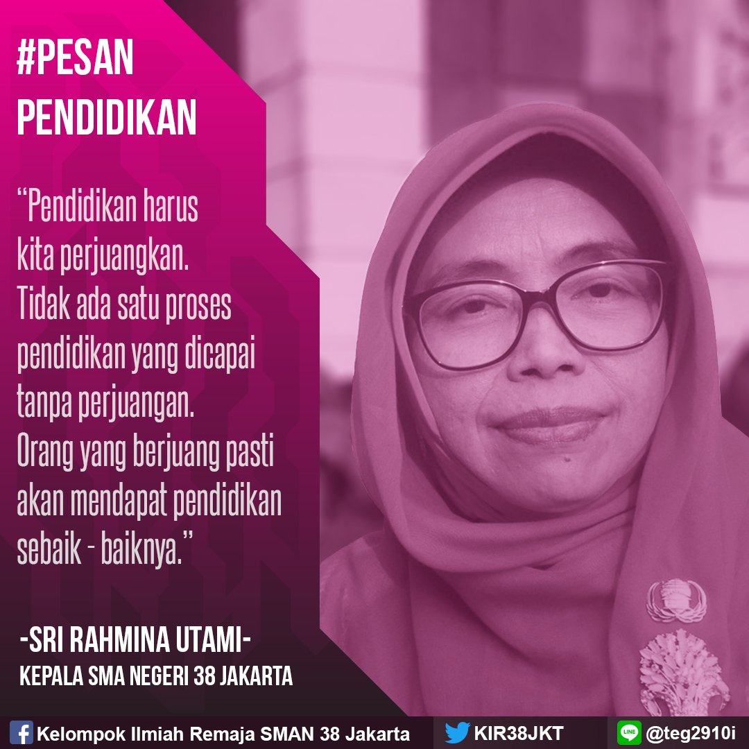 KIR SMAN 38 Jakarta tweet media