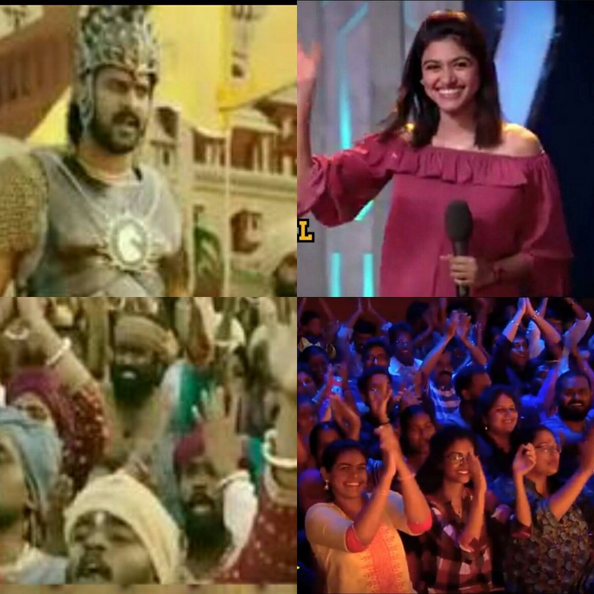 Troll_BiggBoss's tweet photo. The Baahubali moment !!! feel it * #OviyaArmy job well done 💪👏
#puremasss
#biggbosstamil https://t.co/DUZ14MaxU8