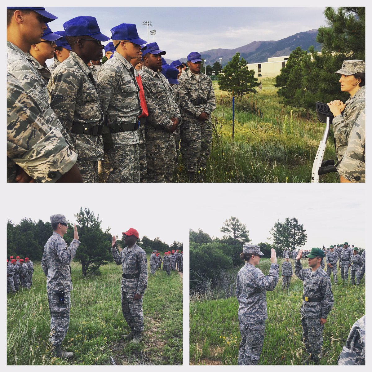Honor Oath this morning! Your Preppies are now officially held accountable to the Honor Code #yourusafaprep #BMT2017
