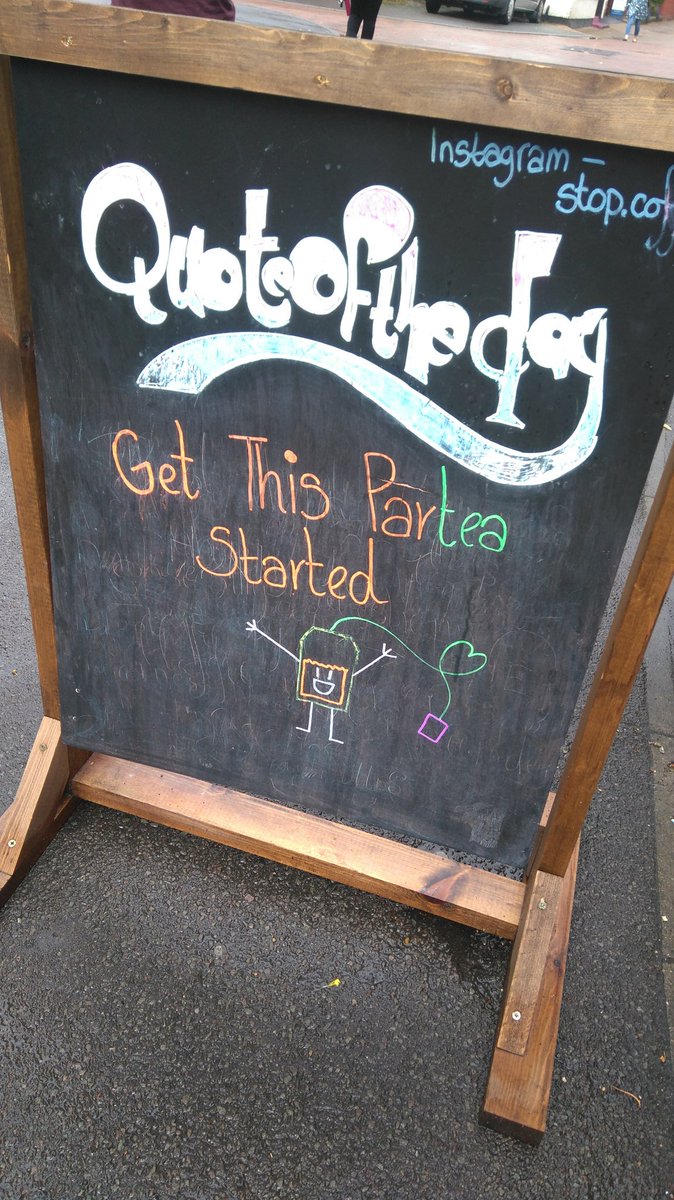 JulietMorris60's tweet photo. @stopcoffeeshop looking pretty after the rain #cakesaturday https://t.co/7MLyyUQG74