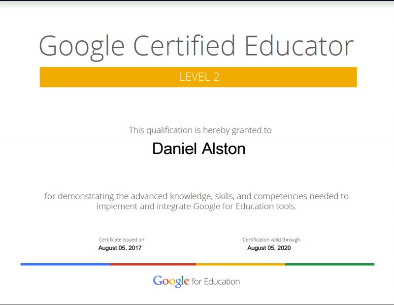 dalstonEDU's tweet photo. #GoogleEDU CE Level 2 complete. #MTPSpride you can do it! Next, Trainer. TY @MissHesslein @fabhistory @TeachLoveLearn_ #GoogleMTPS #MTPSgafe https://t.co/ek1QnLyiIu