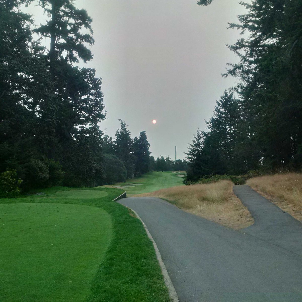 belgl57's tweet photo. Early morning setup for the GVO @GorgeValeGC #redsun https://t.co/lTT9f3PawI