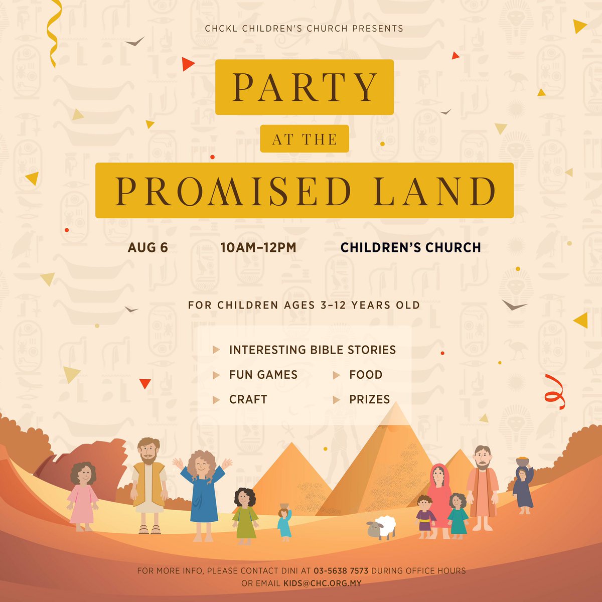 chckl's tweet photo. A party of is happening at #chcklchildrenschurch, and all are welcome to join in the fun of games, crafts and stories from the Bible. #chckl https://t.co/gUciAH3T5m