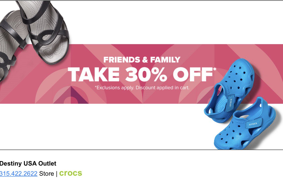 crocs destiny usa