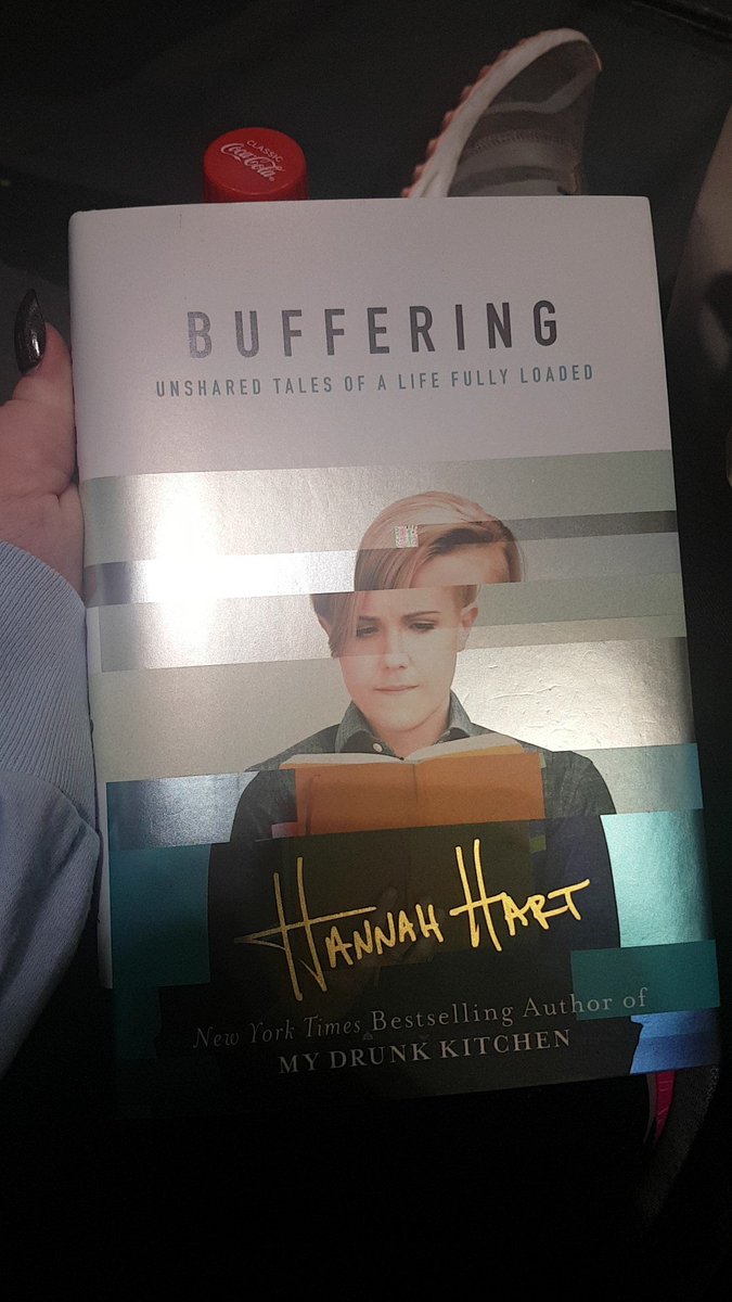 DannysLifestyle's tweet photo. @harto look what I finally managed to get!! I picked it up a #SitC2017 !! #BufferingBook https://t.co/Mpliycwhvq