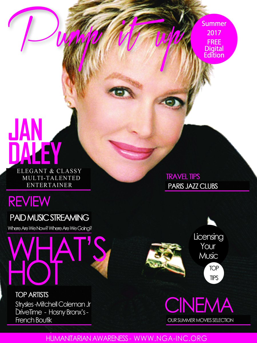 pumpitupmag's tweet photo. #DontMiss the next issue of #Pumpitupmagazine https://t.co/t88NlymT2Z
#covergirl The elegant & mutli-talented entertainer #JanDaley https://t.co/n32i3aXDwI