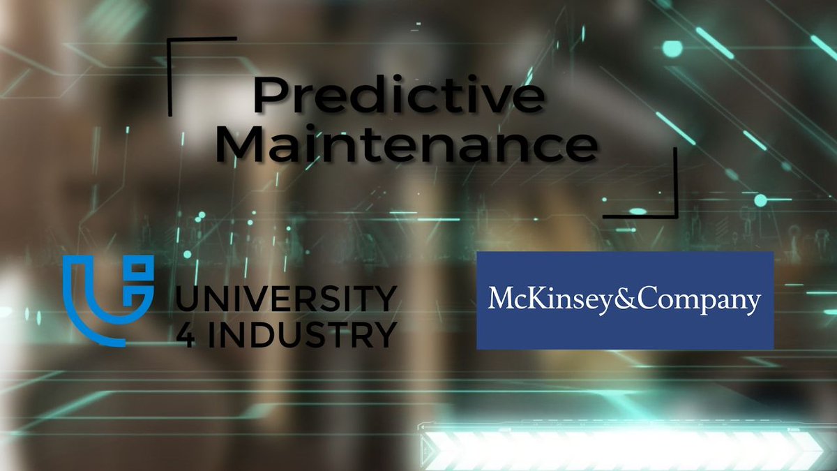 Uni4Industry's tweet photo. #PredictiveMaintenance - big topic at #HM17 #Interpack2017 - Learn from @Mckinsey #Experts  https://t.co/K3F05KP4G9 https://t.co/ZAVPKVUa6M https://t.co/4z35tlUhVx