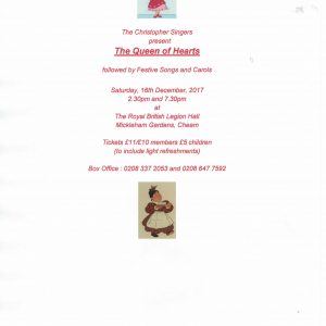Cheam_Traders's tweet image. The Christopher Singers Pantomime The Queen of Hearts cheam-traders.co.uk/christopher-si…