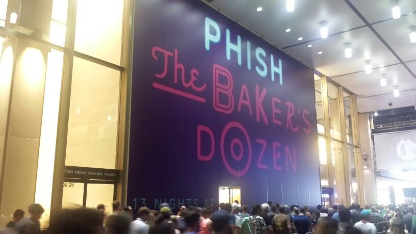 DBlizzat's tweet photo. An absolutely fantastic #Night11 with #Phish ! Thank you for the party! @Phish  #BakersDozen #PhishBakersDozen #MSG https://t.co/En3GAtEiQh