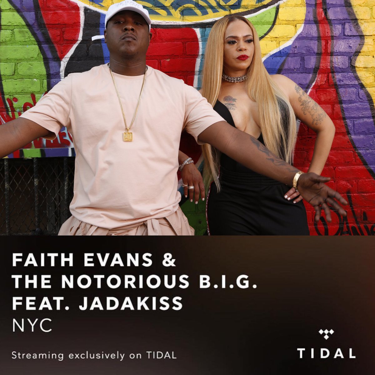 faithevans's tweet photo. Watch my new video "NYC" with my homie @Therealkiss RIGHT NOW exclusively on Tidal! https://t.co/J19PxptZg9 https://t.co/caOTr05oAs