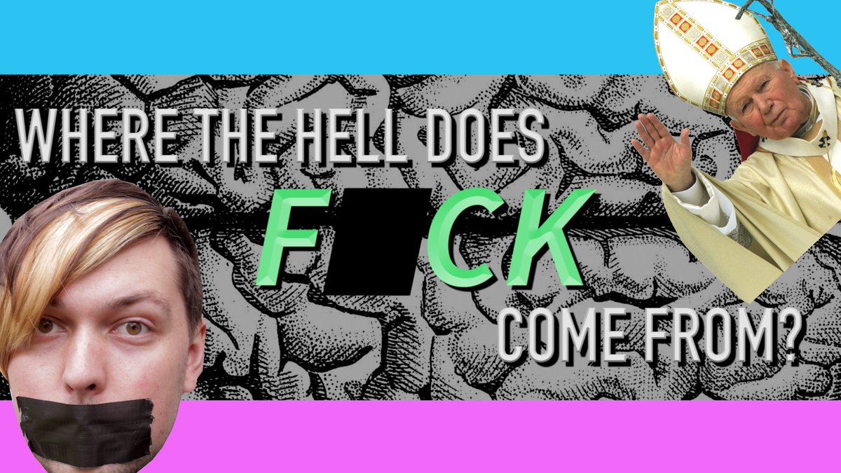 whycomplex's tweet image. What gives swear words their power? I take an obscene look at language in my new video:
youtu.be/w-9cpBdzyzU 🤬🤬🤬