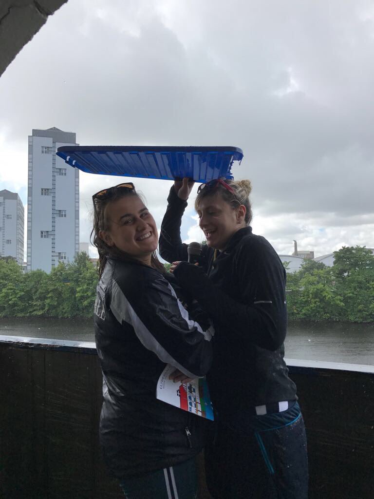 clydesdalearc's tweet photo. Having a great time at our Summer Sprints and Corporate Regatta despite the random downpours🚣🏾‍♀️🌦 #scottishsummer #regattafun #almostontime https://t.co/oYGRWA9GRn