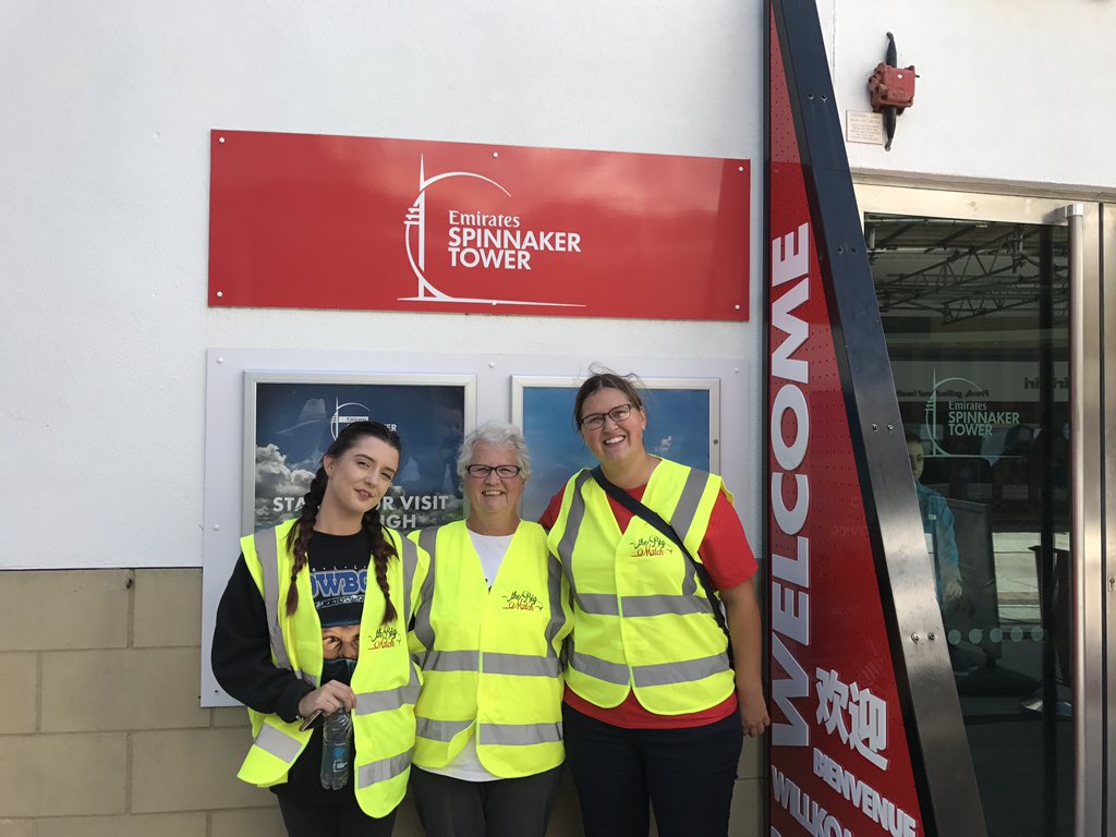 So they did it!! Well done girls thousands raised between them for <a href="/actnforchildren/">Action for Children</a> &amp; <a href="/BrainTumourOrg/">The Brain Tumour Charity</a> and a 385ft descent! @SpinnakerTower