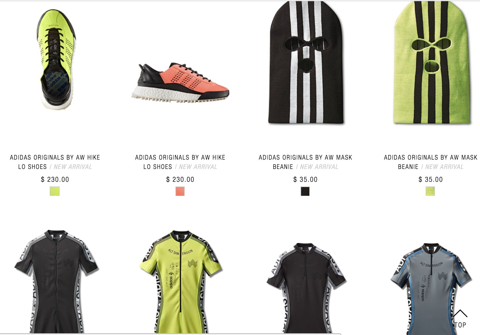 alexander wang adidas season 5