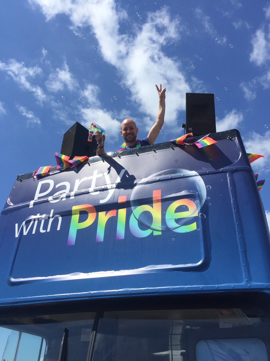 max14_LS6's tweet photo. Brighton pride #BrightonPride #O2PrideParty #fun @HEADINGLEY24 @beardyirish https://t.co/Xvxsj6YzT8