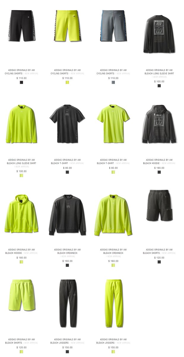 alexander wang adidas season 1