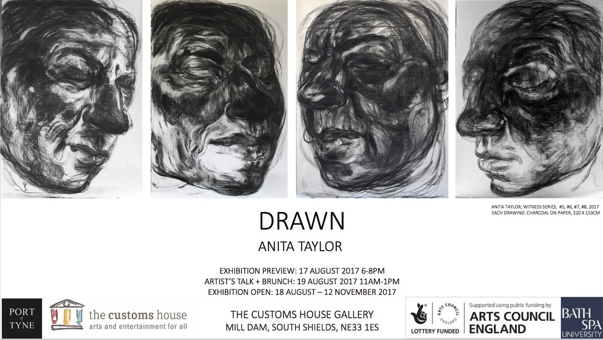 DrawingProjects's tweet photo. DRAWN, solo show by @AnitaTaylor_ coming up soon: The Customs House Gallery, South Shields - 18 Aug-12 Nov 2017 #ACEsupported #witnessseries https://t.co/pCl9KBLM3e