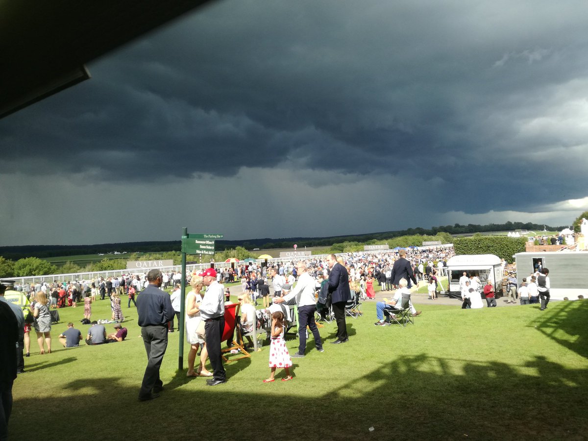 Storm skies but the sun shines <a href="/Goodwood_Races/">Goodwood Racecourse</a> <a href="/CRE8MEDIAMatt/">Matt Jones Cre8Media</a>