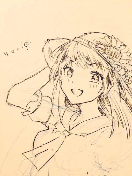 5000兆年振りに絵を描いてる 