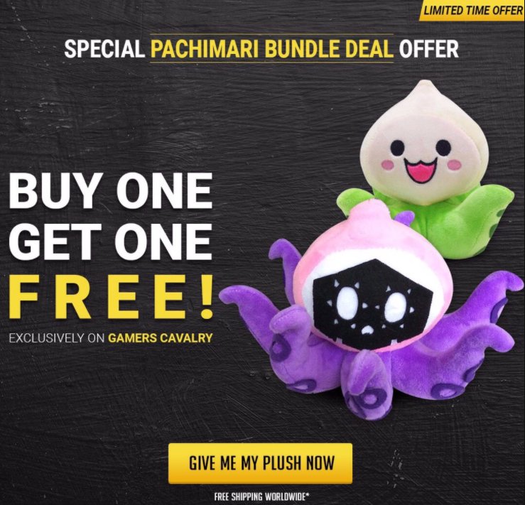 OscarINTEL's tweet photo. Buy classic Pachimari and get Sombra Pachimari absolutely free! Get them here: https://t.co/ug7JCEasbk * https://t.co/PMpc14QpvQ