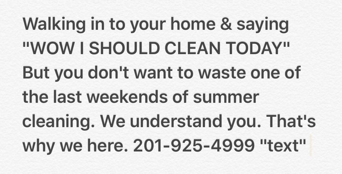 g e cleaning crew tweet media