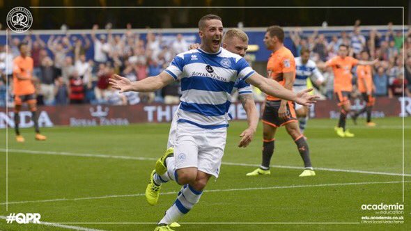 QPR_USA's tweet photo. #QPR lead Reading 1-0 at the break after a header from @CWashington1992! https://t.co/qpvkpk9deW
