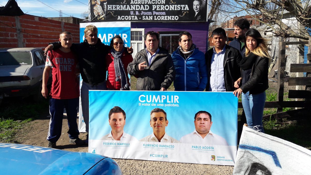 adriandvitale's tweet photo. En #AltosDeSanLorenzo  #LaPlata con @PabloAcostaLP para que San Lorenzo vuelva a tener representate en el Concejo Delib. @MartelliFede https://t.co/xJr04XnUxZ