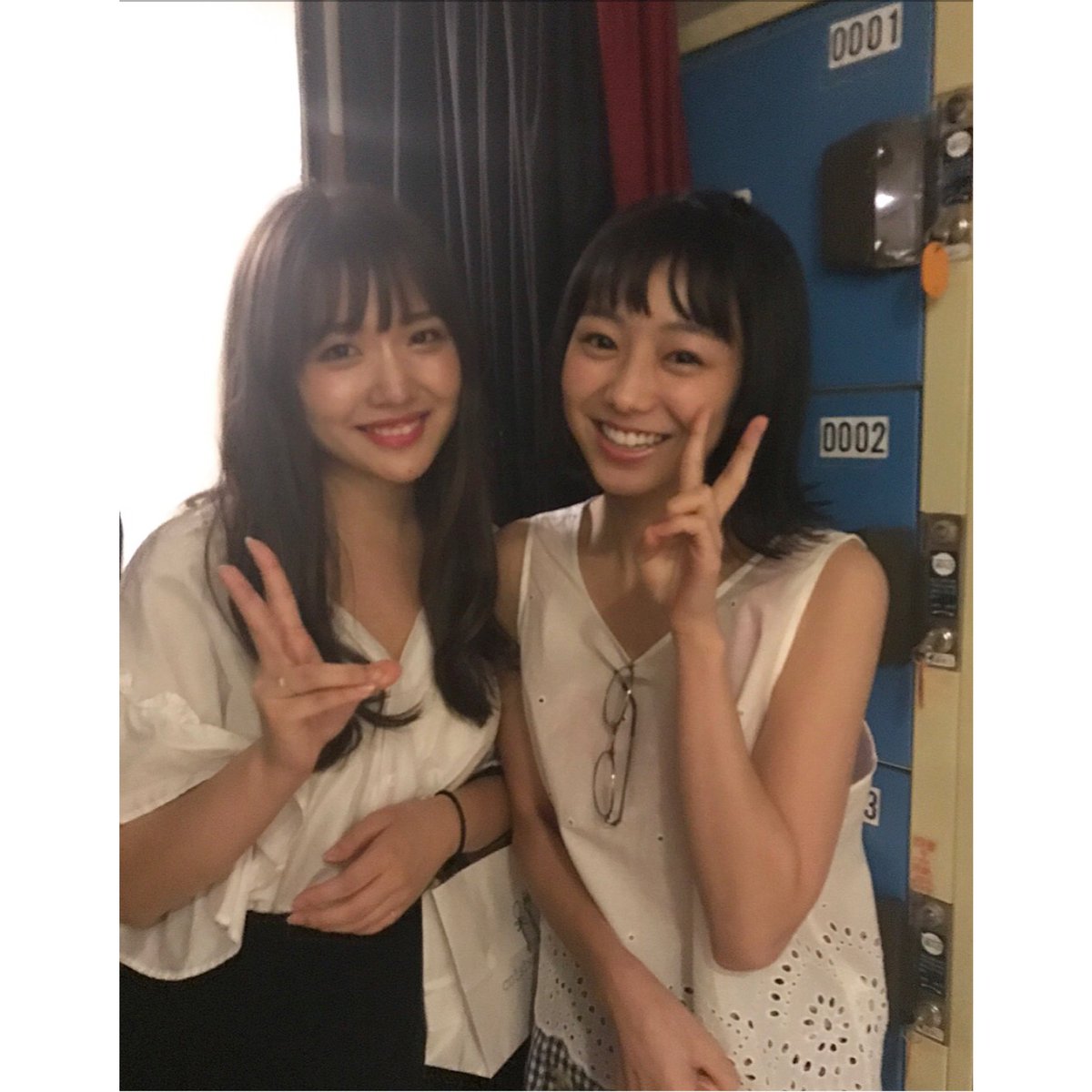 今日の公演に相方のかほが来てくれました♡すっごい久しぶりだったけど会うとやっぱり相変わらずのゆみかほ節が炸裂したなー😂笑
かほありがとー！

#ギャル卒
#高田夏帆 ちゃん
#Rの法則 の仲間 https://t.co/kmMh6Nr7UG
