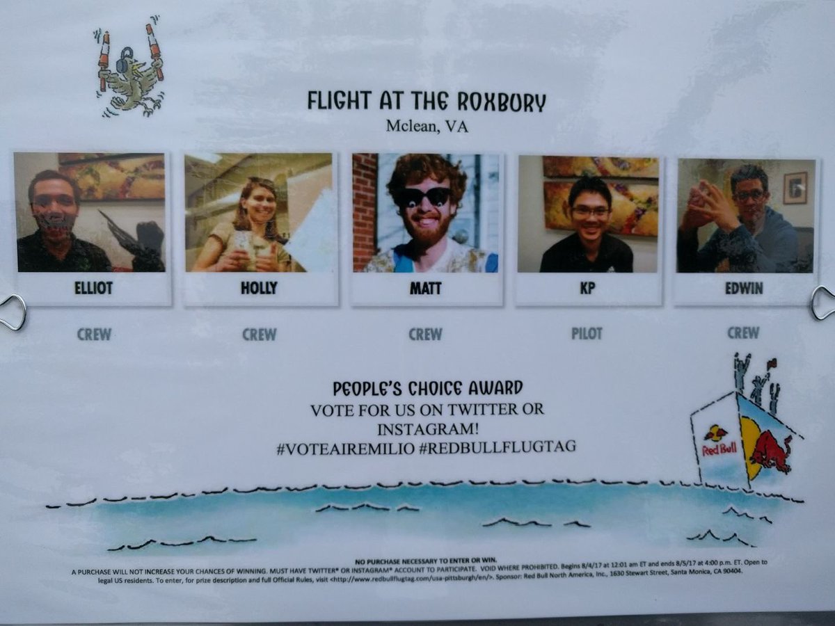 traeHfoneeuQ's tweet photo. Go go go!! 
#VoteAirEmilio #RedBullFlugtag https://t.co/Tv5bd81t47