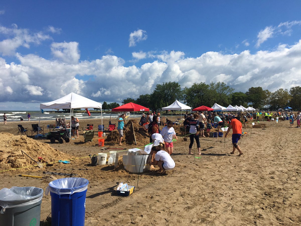 ACE_CLEVE's tweet photo. Great turnout for @AIACleveland Beach Day! #ACECLE https://t.co/8JzKfZqBCr