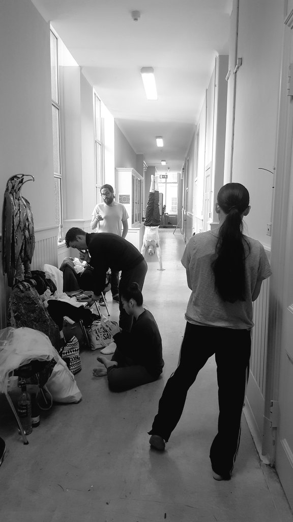 JamesCousinsCo's tweet image. Pre show....fringe style!!!