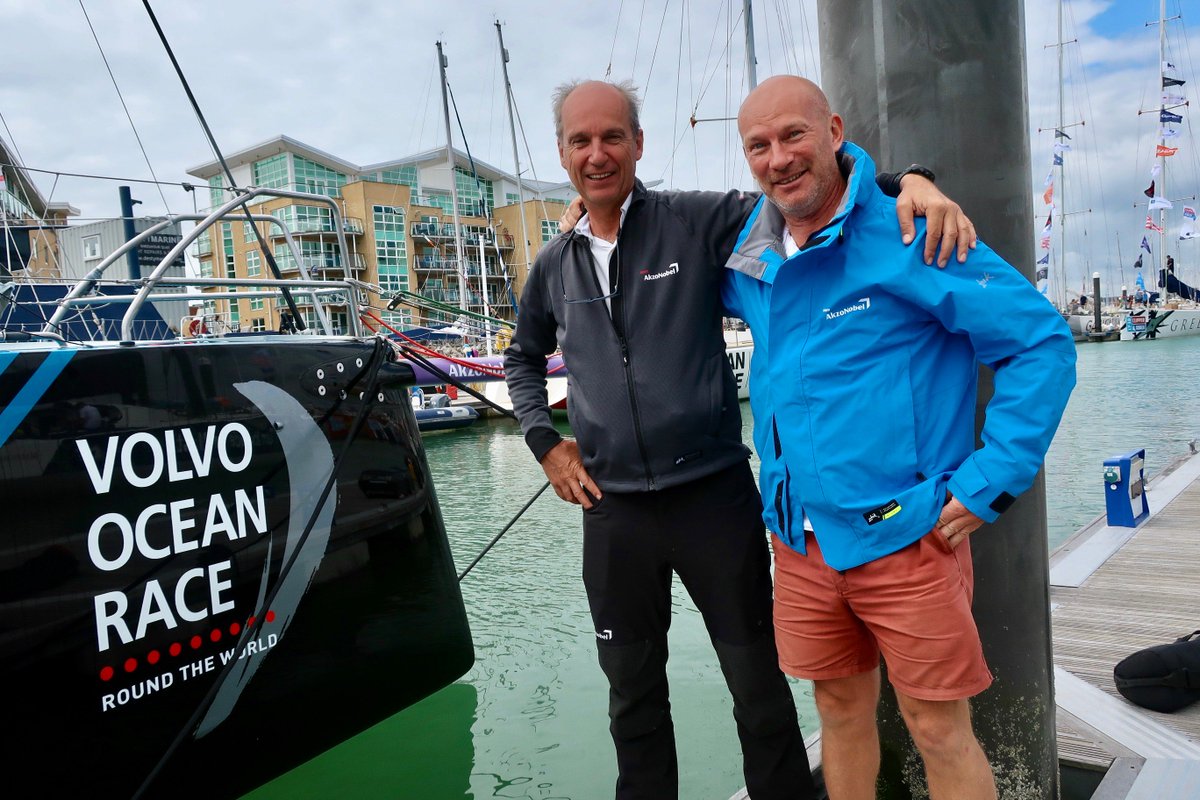 arihuusela's tweet photo. #RDR2014 Race Director #GillesChiorri now in charge of @teamAkzoNobel @volvooceanrace seems often to be in same places w/ me. https://t.co/hhhLhXjwU0