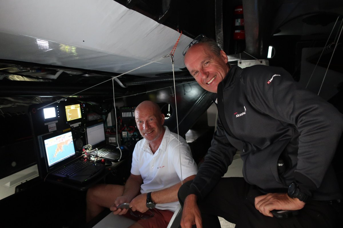 arihuusela's tweet photo. #RDR2014 Race Director #GillesChiorri now in charge of @teamAkzoNobel @volvooceanrace seems often to be in same places w/ me. https://t.co/hhhLhXjwU0