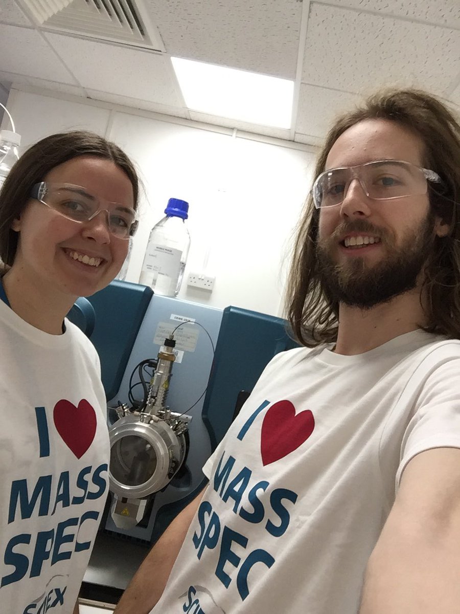 OliJHale's tweet photo. As promised to the Sciex representative at #ASMS2017 in return for the t-shirts ;) @SCIEXnews #Ilovemassspec #5500 #QTRAP https://t.co/c6J0BaeNnd